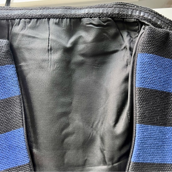 TRINA TURK Strapless Formal Striped Pleated Cissily Dress—SZ. 6 - Picture 12 of 17